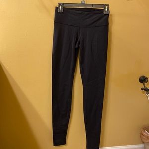 Lululemon long  black yoga pants. Size 4.